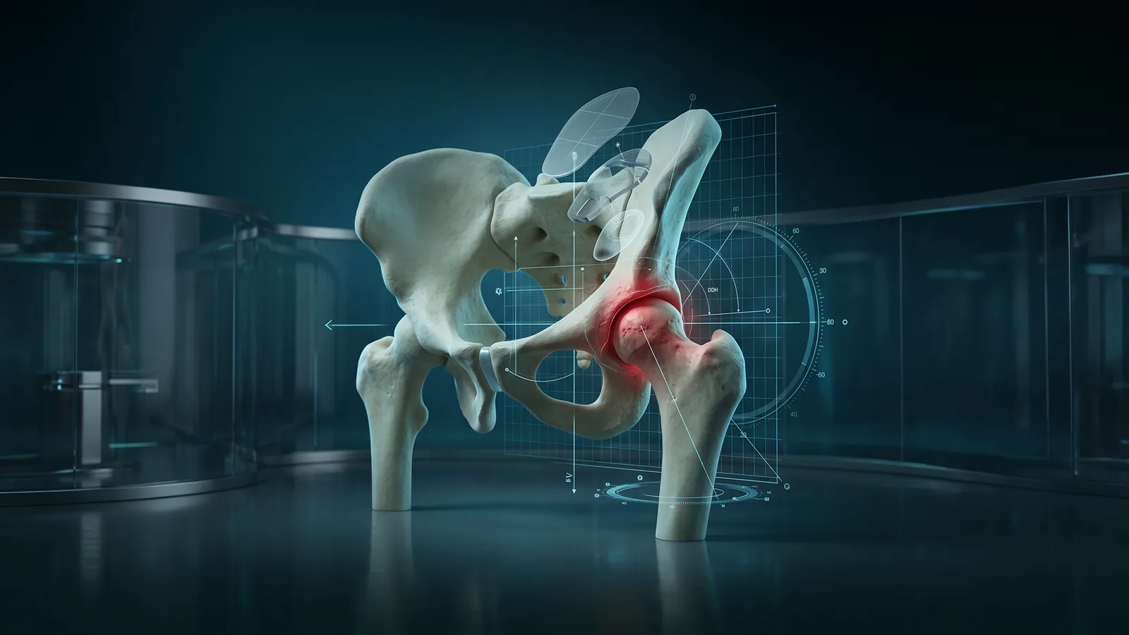 Complex hip reconstruction